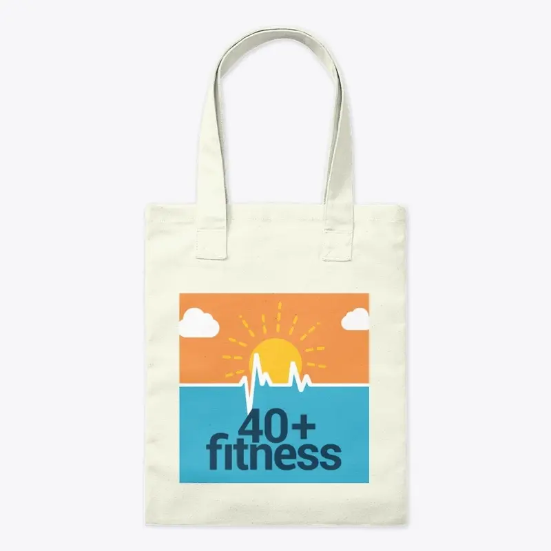 40+ Fitness Tote Bag